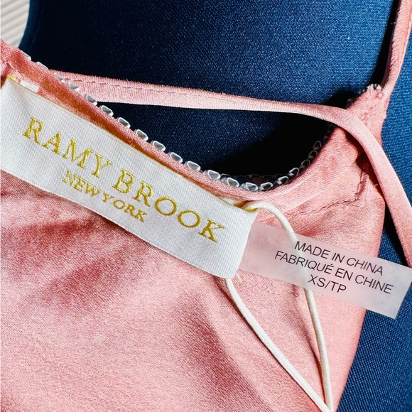 NEW! Ramy Brook Rainbow Chainmail Marisa Exclusive Top & Kate Mini Skirt Set - Picture 13 of 17